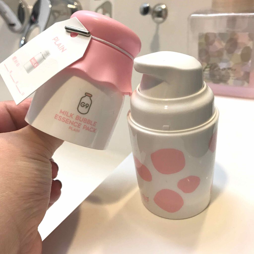 ぽて兎 on LIPS 「G9SKINさんのMILKBUBBLEESSENCEPACkま..」(2枚目)