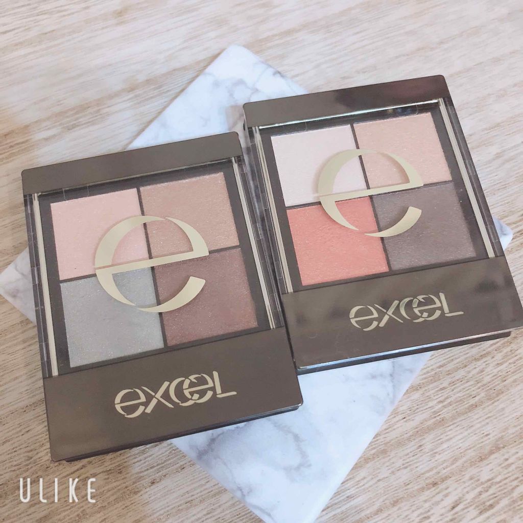 リアルクローズシャドウ/excel/アイシャドウパレットを使ったクチコミ（1枚目）