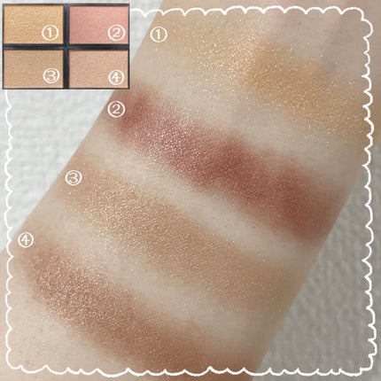 ヴォランタリーベイシス アイパレット/Celvoke/アイシャドウパレットを使ったクチコミ(3枚目)