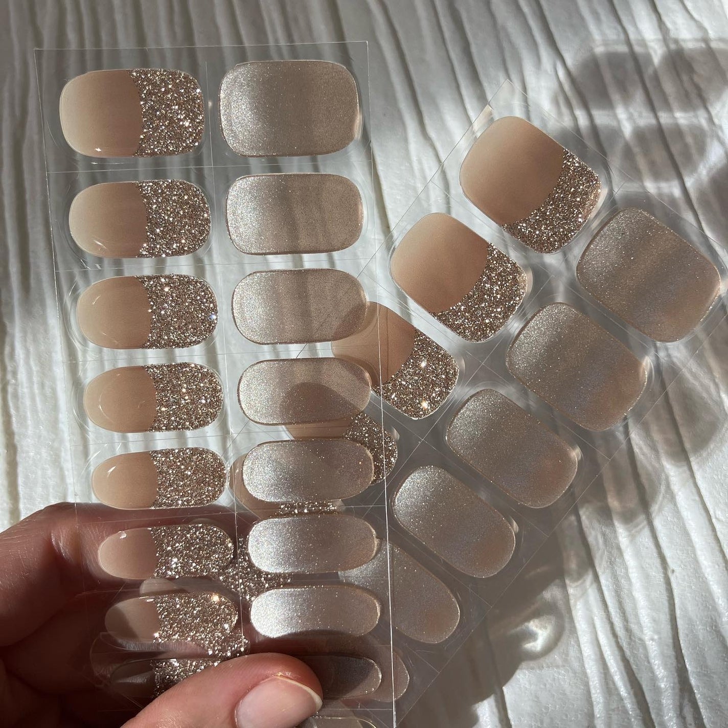 セミキュアジェルネイル(ハンド)/ohora/ネイルシールを使ったクチコミ(3枚目)