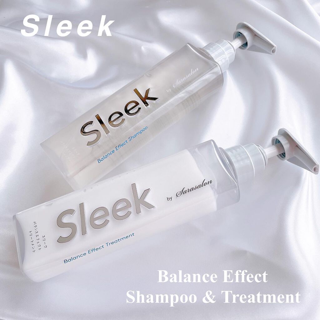 バランスエフェクトシャンプー/トリートメント/スリーク by サラサロン/市販シャンプーを使ったクチコミ(1枚目)