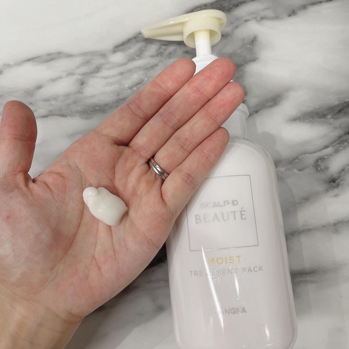 スカルプD ボーテ 薬用スカルプシャンプー（モイスト）／薬用トリートメントパック（モイスト） シャンプー350ml/アンファー(スカルプD)/市販シャンプーを使ったクチコミ（3枚目）