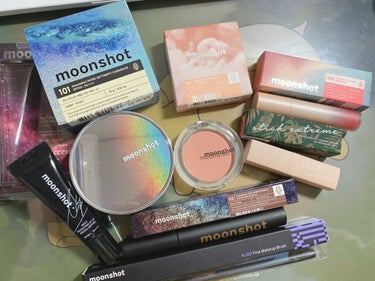 福袋 LUCKYBOX 2021/moonshot/メイクアップキットを使ったクチコミ（1枚目）