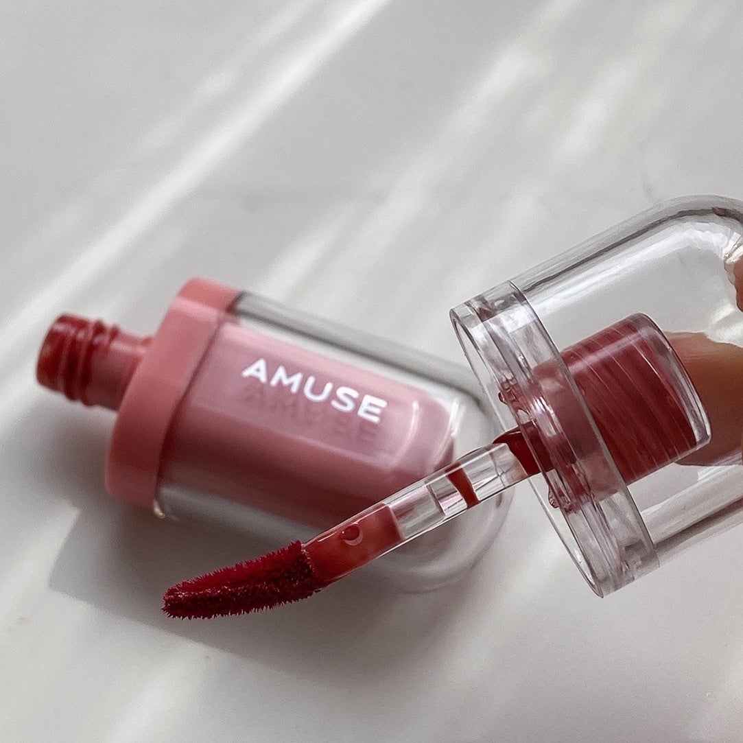 ジェルフィットティント/AMUSE/リップティントを使ったクチコミ(4枚目)