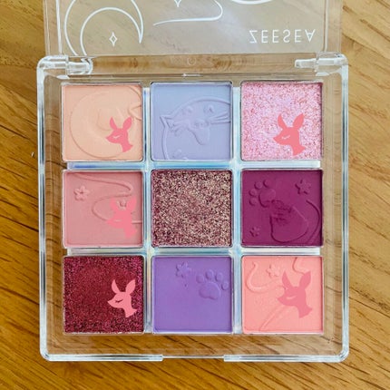 クォーツ 9色アイシャドウパレット(ドリームランドアイシャドウ)/ZEESEA/アイシャドウパレットを使ったクチコミ(2枚目)