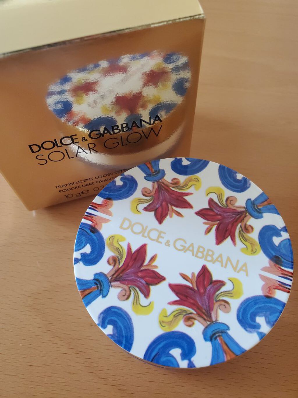 ソーラーグロウ トランスルーセント ルースセッティングパウダー /DOLCE&GABBANA BEAUTY/ルースパウダーを使ったクチコミ（1枚目）