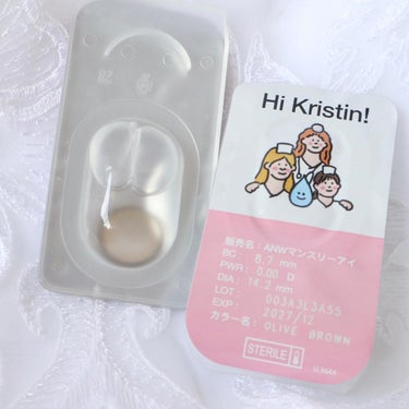 See Through Kristin/Hapa kristin/カラーコンタクトレンズを使ったクチコミ（3枚目）