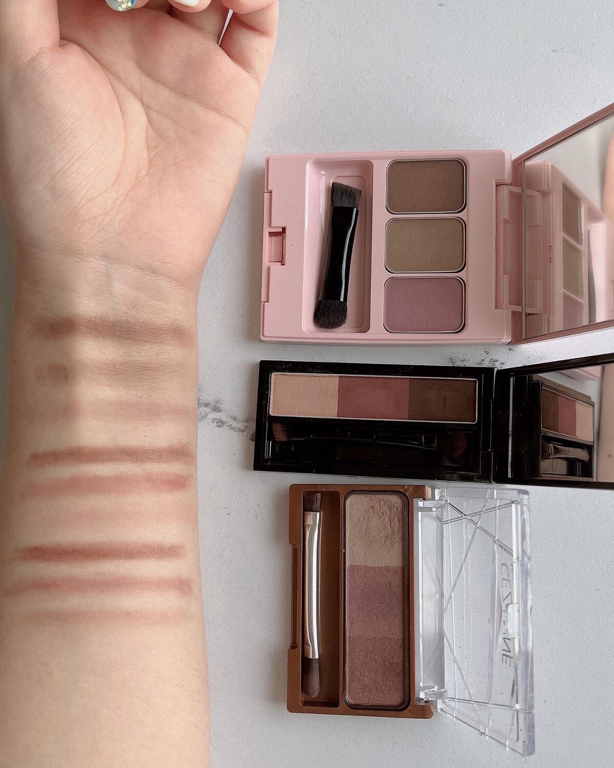 カラーリングアイブロウ/ヘビーローテーション/眉マスカラを使ったクチコミ(3枚目)