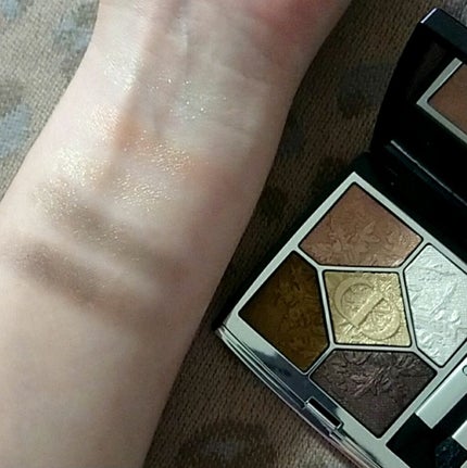 サンク クルール クチュール<ゴールデン ナイツ>/Dior/アイシャドウパレットを使ったクチコミ(5枚目)