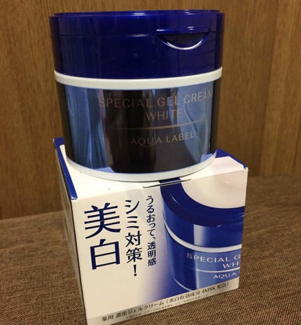 スペシャルジェルクリームA (ホワイト)(医薬部外品)/アクアレーベル/オールインワン化粧品を使ったクチコミ(2枚目)
