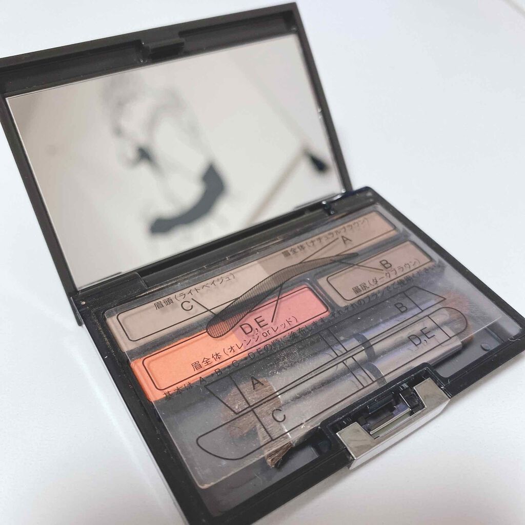 アイブロウ クリエイティブパレット/IPSA/パウダーアイブロウを使ったクチコミ（2枚目）