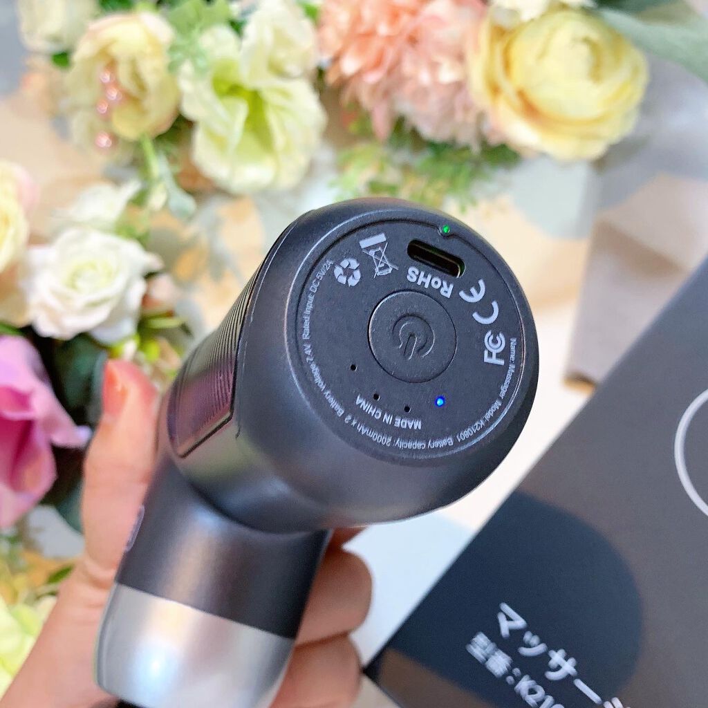 筋膜リリースガン/KLK/マッサージガンを使ったクチコミ（3枚目）