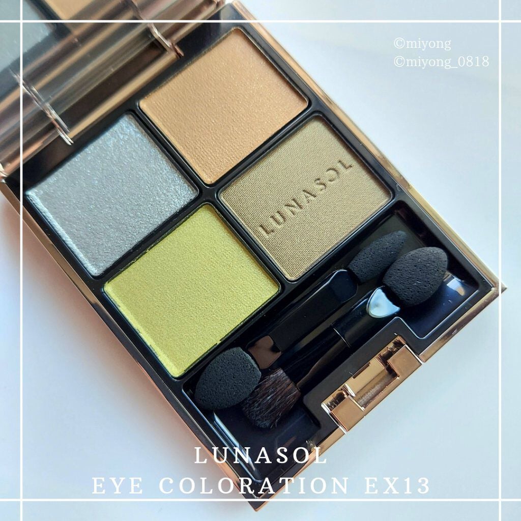 アイカラーレーション/LUNASOL/アイシャドウパレットを使ったクチコミ(1枚目)