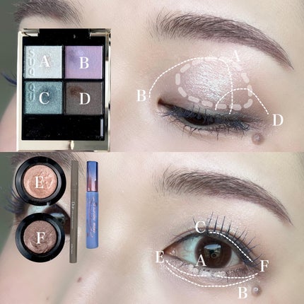 エクストラ ディメンション アイシャドウ ア ナチュラル フラート/M・A・C/単色アイシャドウを使ったクチコミ(2枚目)