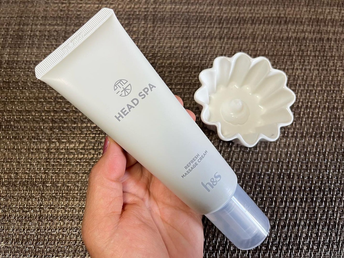 リフレッシュ マッサージクリーム/h&s/洗い流すヘアトリートメントを使ったクチコミ(1枚目)