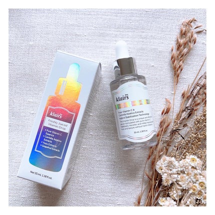 フレッシュリージュースドビタミンドロップ(35ml)/Klairs/美容液を使ったクチコミ(7枚目)