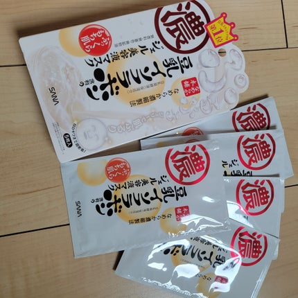 豆乳イソフラボン ジェル美容液マスク/なめらか本舗/シートマスク・パックを使ったクチコミ(1枚目)