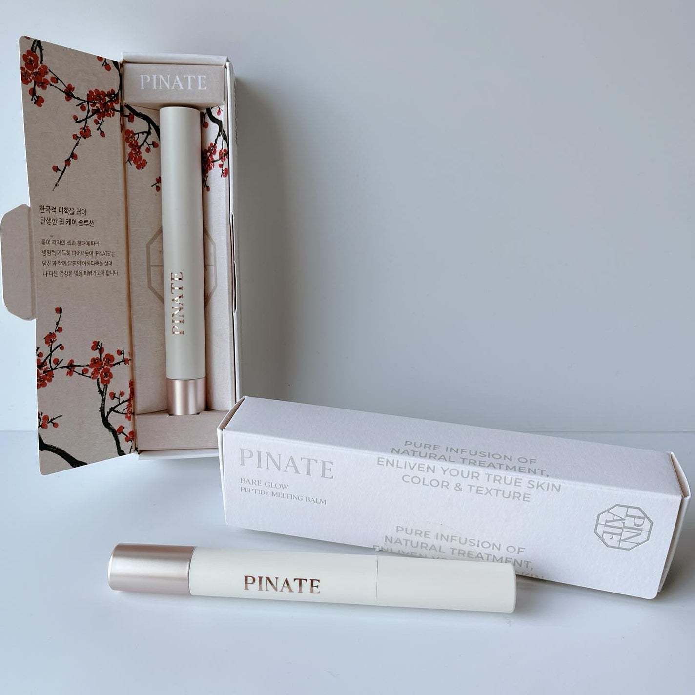 ベアグローペプチドメルティングバーム/PINATE/口紅を使ったクチコミ(4枚目)