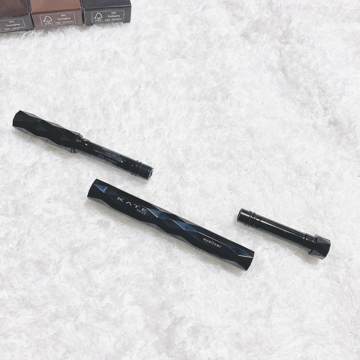 スーパーシャープライナーEX4.0/KATE/リキッドアイライナーを使ったクチコミ（3枚目）