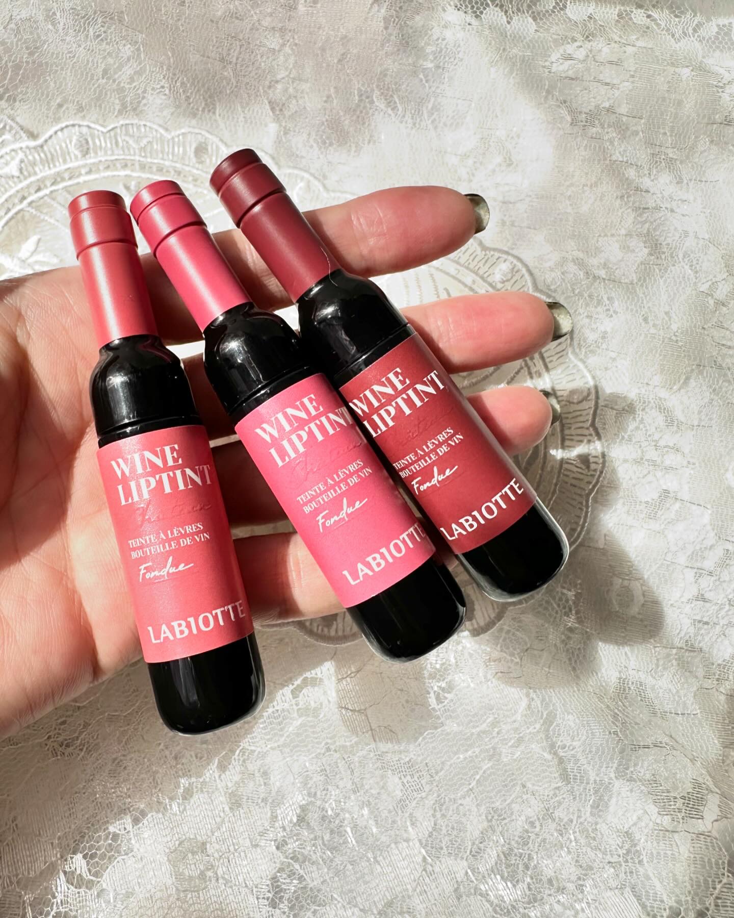 ワインリップティント/LABIOTTE/リップティントを使ったクチコミ（2枚目）