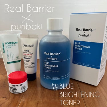 Blue Brightening Toner/Real Barrier/化粧水を使ったクチコミ（2枚目）