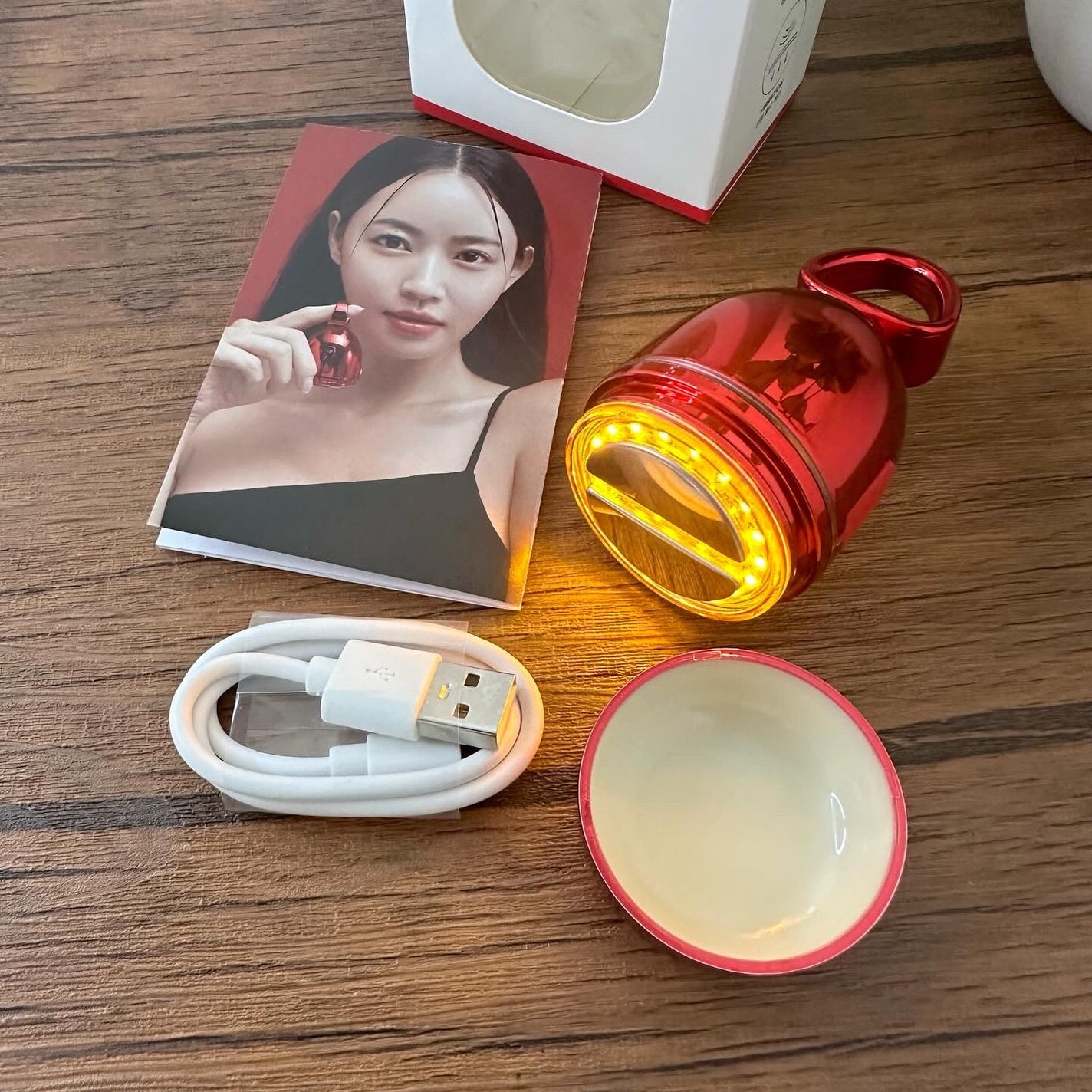 シューマジゴールド糸リフティングクリーム+EMS美顔器/MEDITHERAPY/フェイスクリームを使ったクチコミ(5枚目)