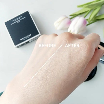 クリエイターズ ロングウェア UV クッション/ブリリアージュ/クッションファンデーションを使ったクチコミ(6枚目)