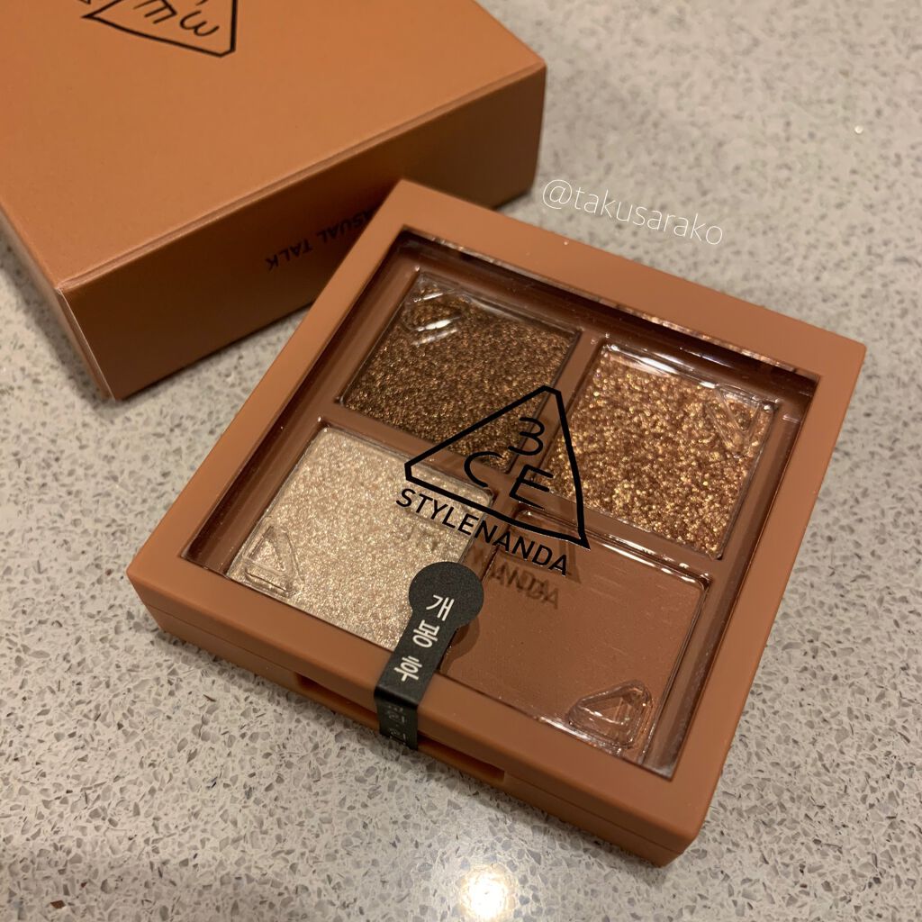 3CE ミニ マルチアイカラーパレット/3CE/アイシャドウパレットを使ったクチコミ（1枚目）