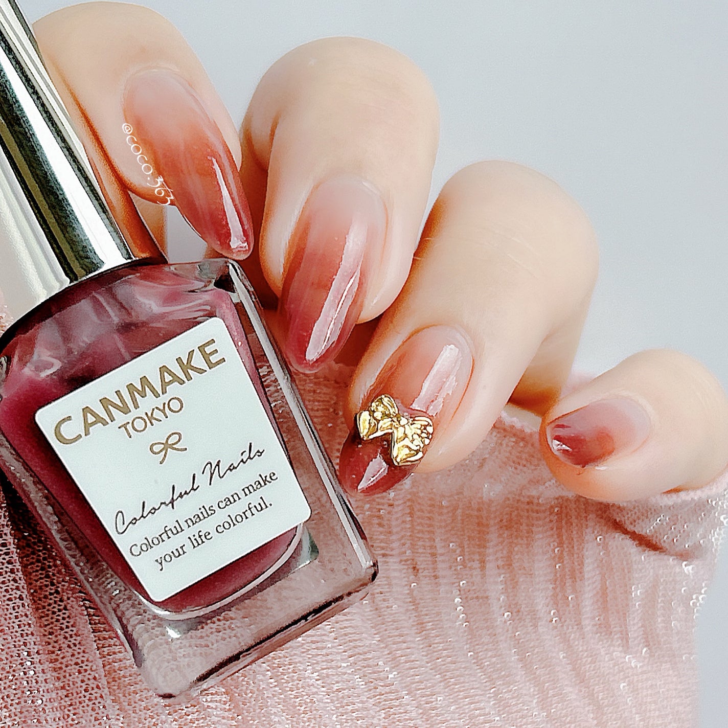 カラフルネイルズ/キャンメイク/マニキュアを使ったクチコミ(3枚目)