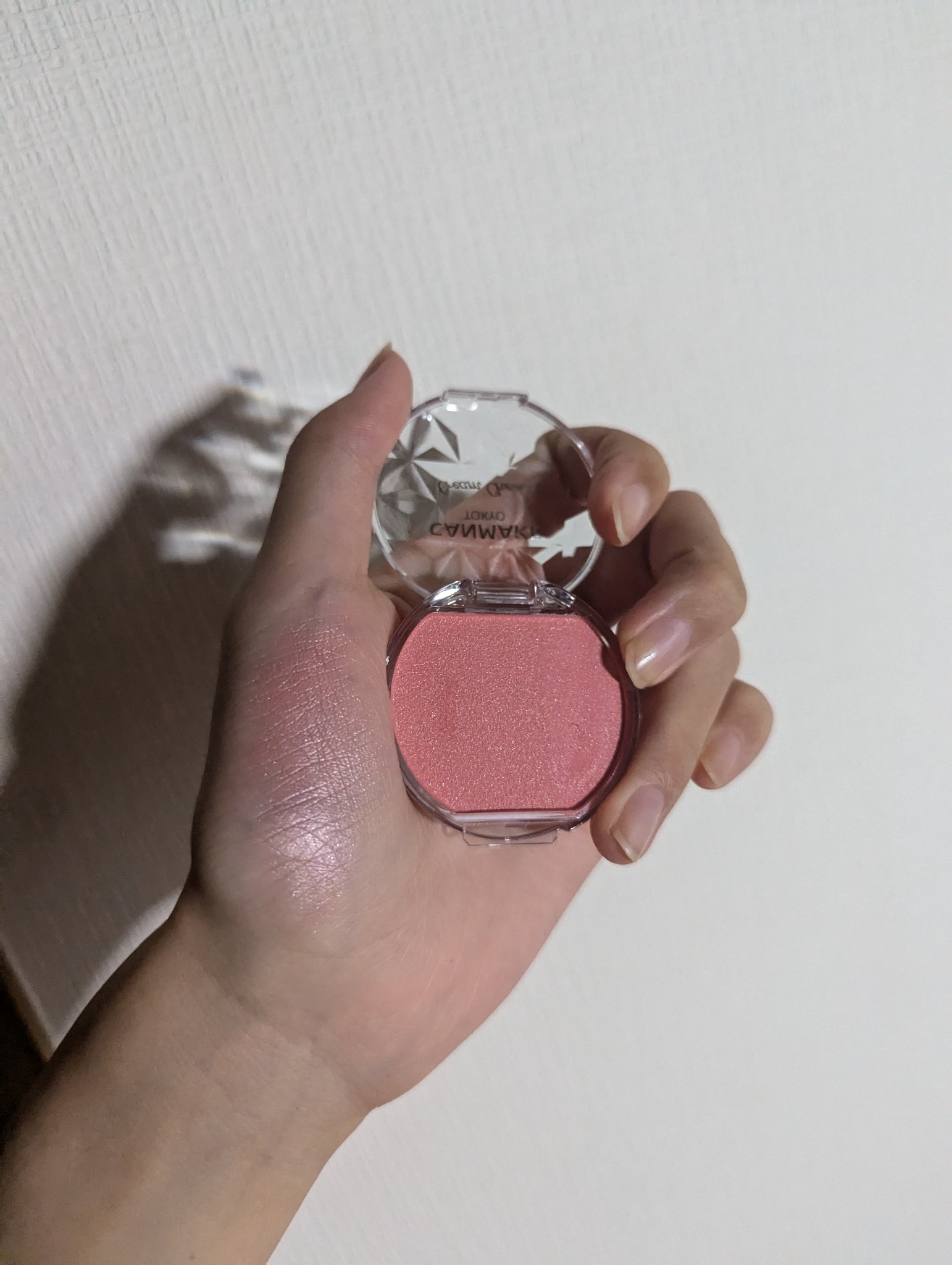 クリームチーク(パールタイプ)/キャンメイク/ジェル・クリームチークを使ったクチコミ（3枚目）