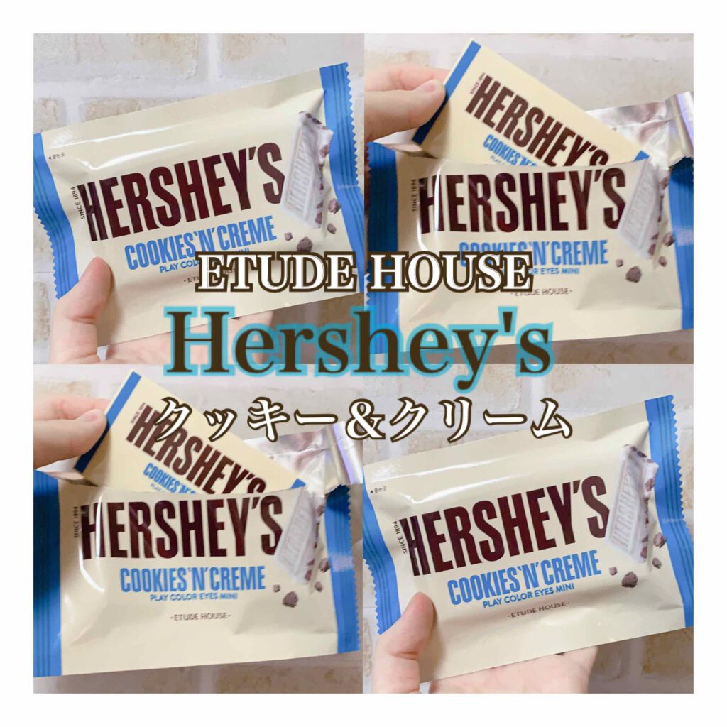 ハーシー プレイカラーアイズミニ/ETUDE/アイシャドウパレットを使ったクチコミ(1枚目)