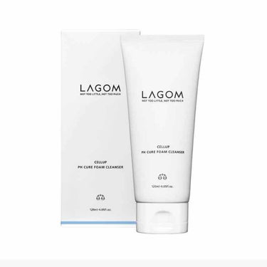 LAGOM  pHバランシング フォームクレンザーのクチコミ「♥LAGOM pHバランシングフォームクレンザー

#サンプルトライ

『乾燥や肌荒れを起こし.....」（1枚目）