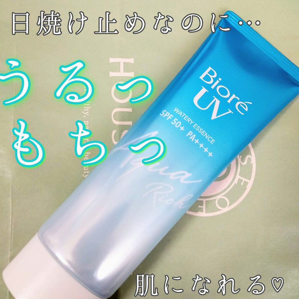 ビオレUV アクアリッチウォータリーエッセンス/ビオレ/日焼け止め・UVケアを使ったクチコミ(1枚目)