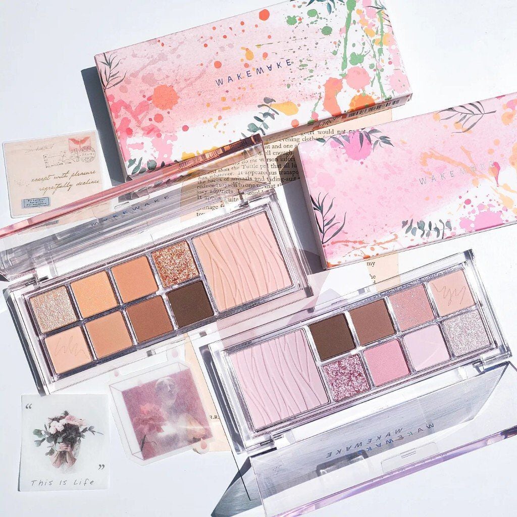 ミックスブラーリングアイパレット/wakemake/マルチパレットを使ったクチコミ(5枚目)