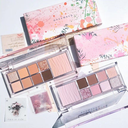 ミックスブラーリングアイパレット/wakemake/マルチパレットを使ったクチコミ(5枚目)