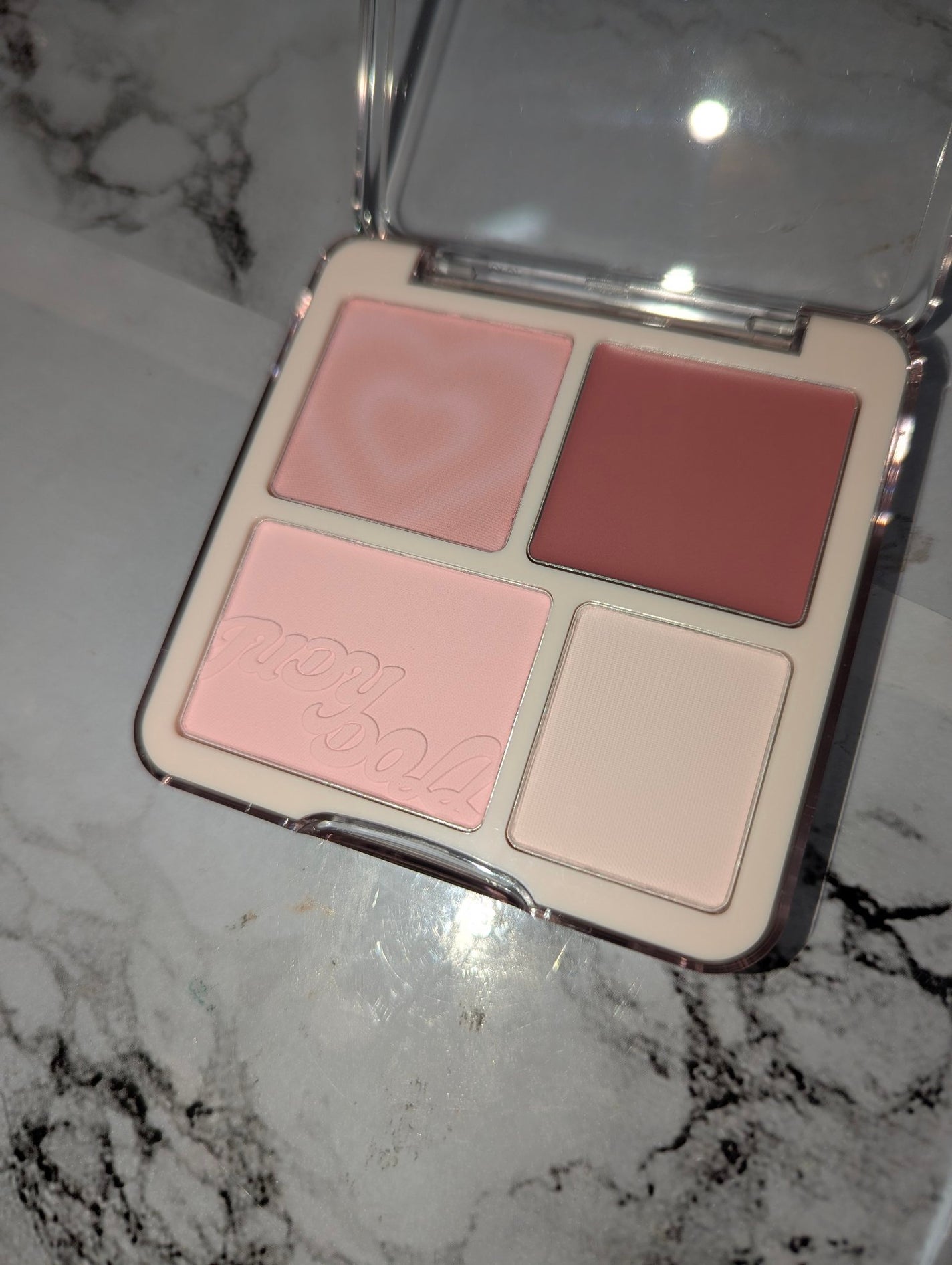 わがままチークハイライター/JUDYDOLL/パウダーチークを使ったクチコミ(3枚目)