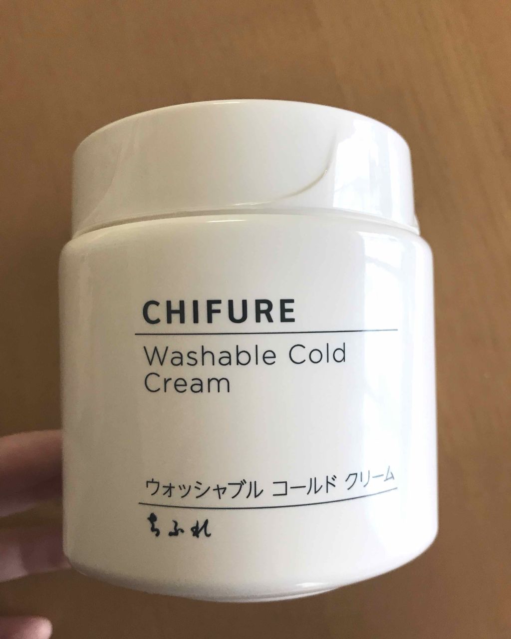 ウォッシャブル コールド クリーム/ちふれ/クレンジングクリームを使ったクチコミ（1枚目）
