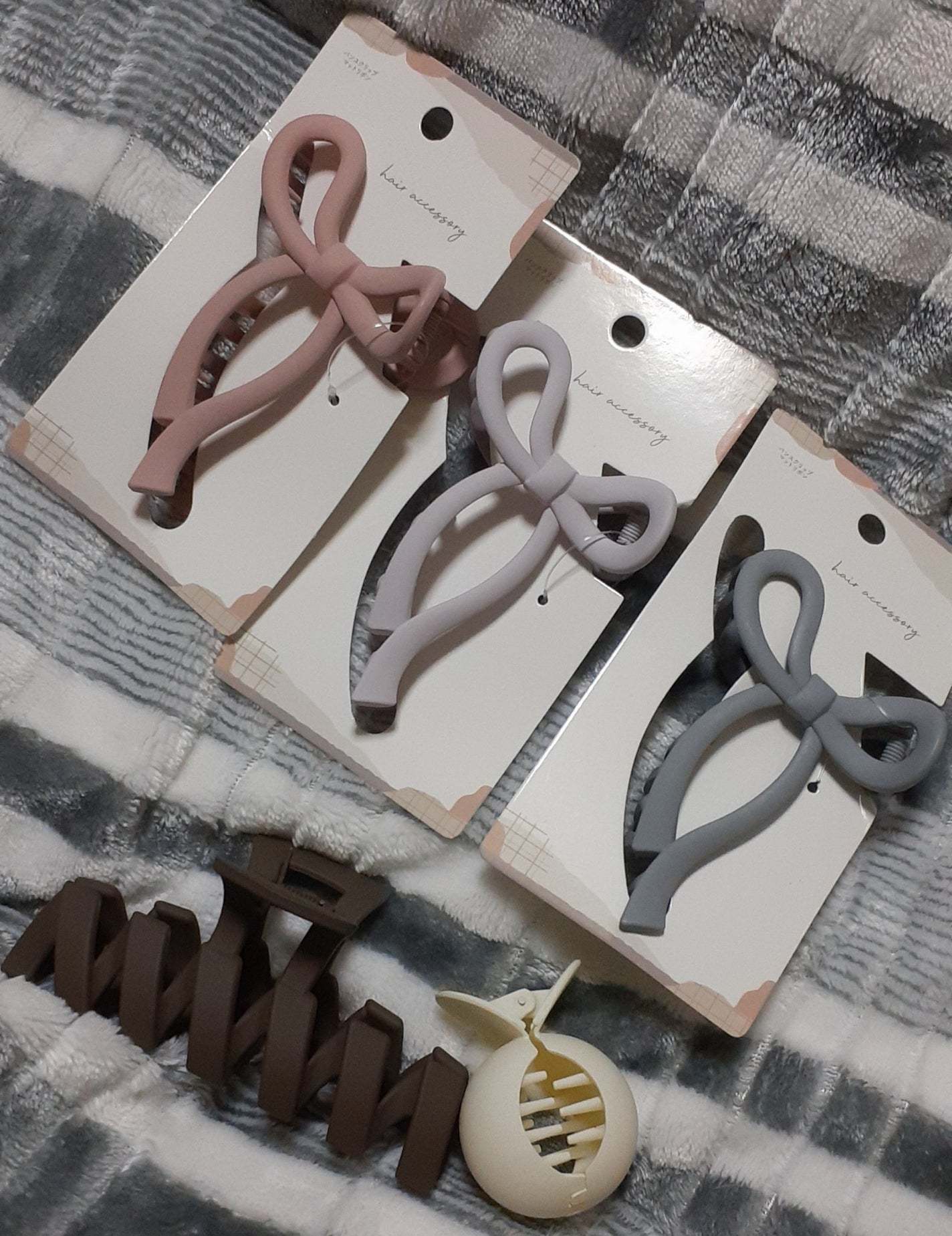 バンスクリップ/DAISO/ヘアアクセサリーを使ったクチコミ(3枚目)