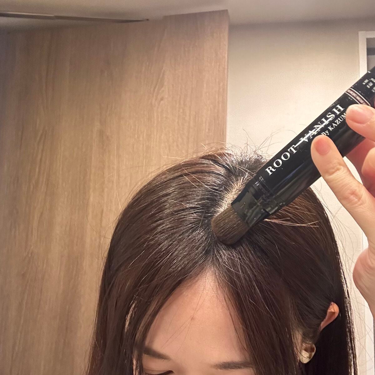 白髪隠しカラーリングブラシ/綺和美/ヘアカラーを使ったクチコミ(4枚目)