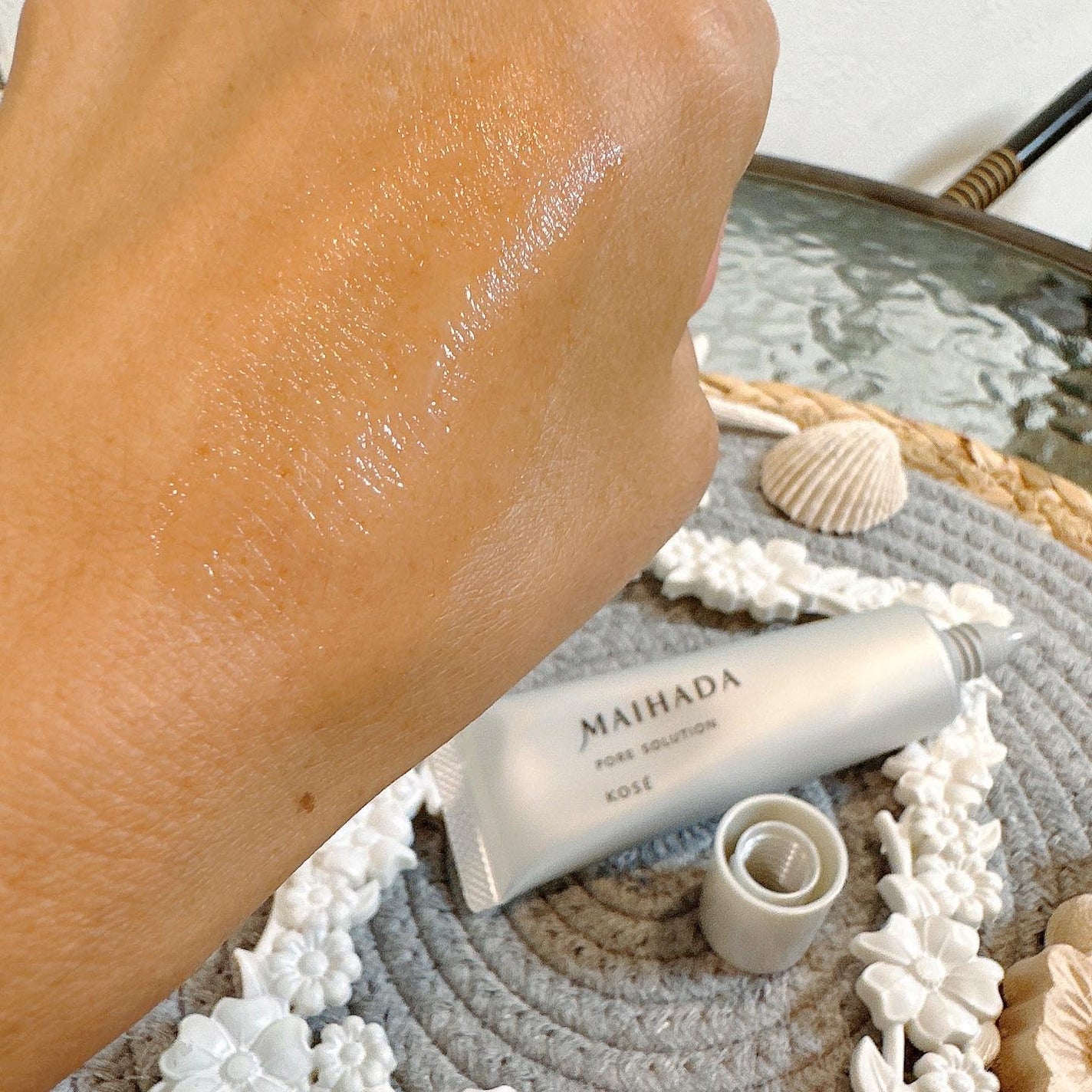 肌潤 ポアソリューション/米肌/美容液を使ったクチコミ(5枚目)