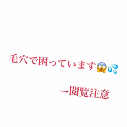 supreme_gloss_xqw on LIPS 「どなたでもいいです!!この毛穴を治せる方アドバイスください🙇..」(1枚目)