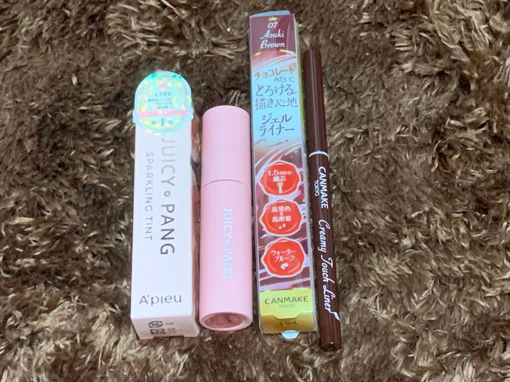 クリーミータッチライナー/キャンメイク/ジェルアイライナーを使ったクチコミ(1枚目)