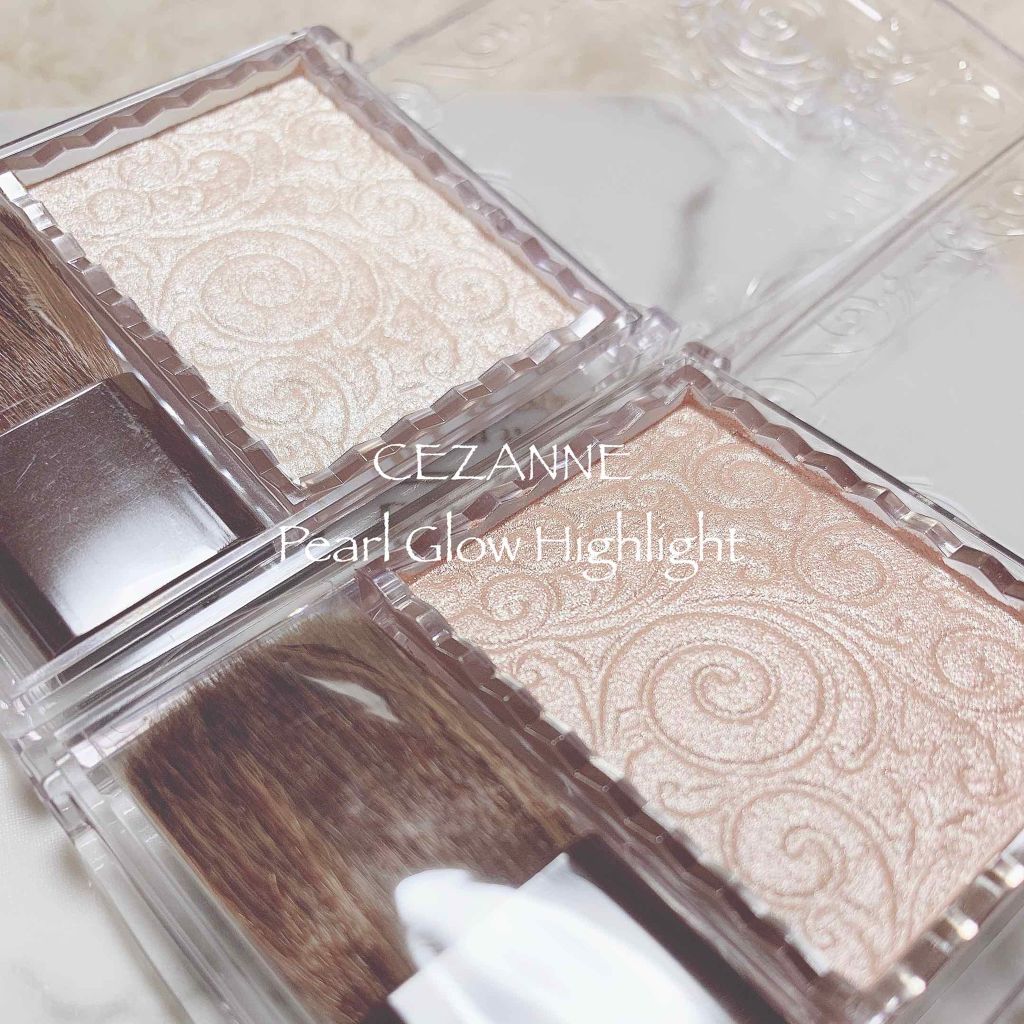 パールグロウハイライト/CEZANNE/パウダーハイライトを使ったクチコミ(1枚目)