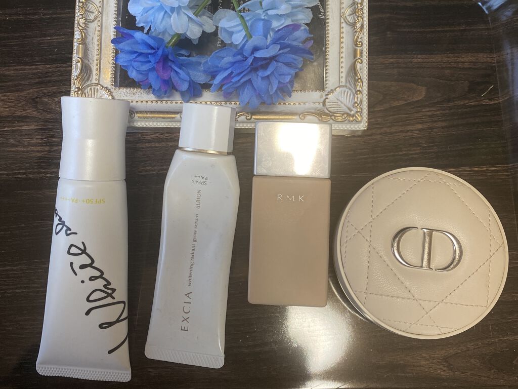 エクシア AL ホワイトニング ラディアントグロウセラム/ALBION/化粧下地を使ったクチコミ（1枚目）