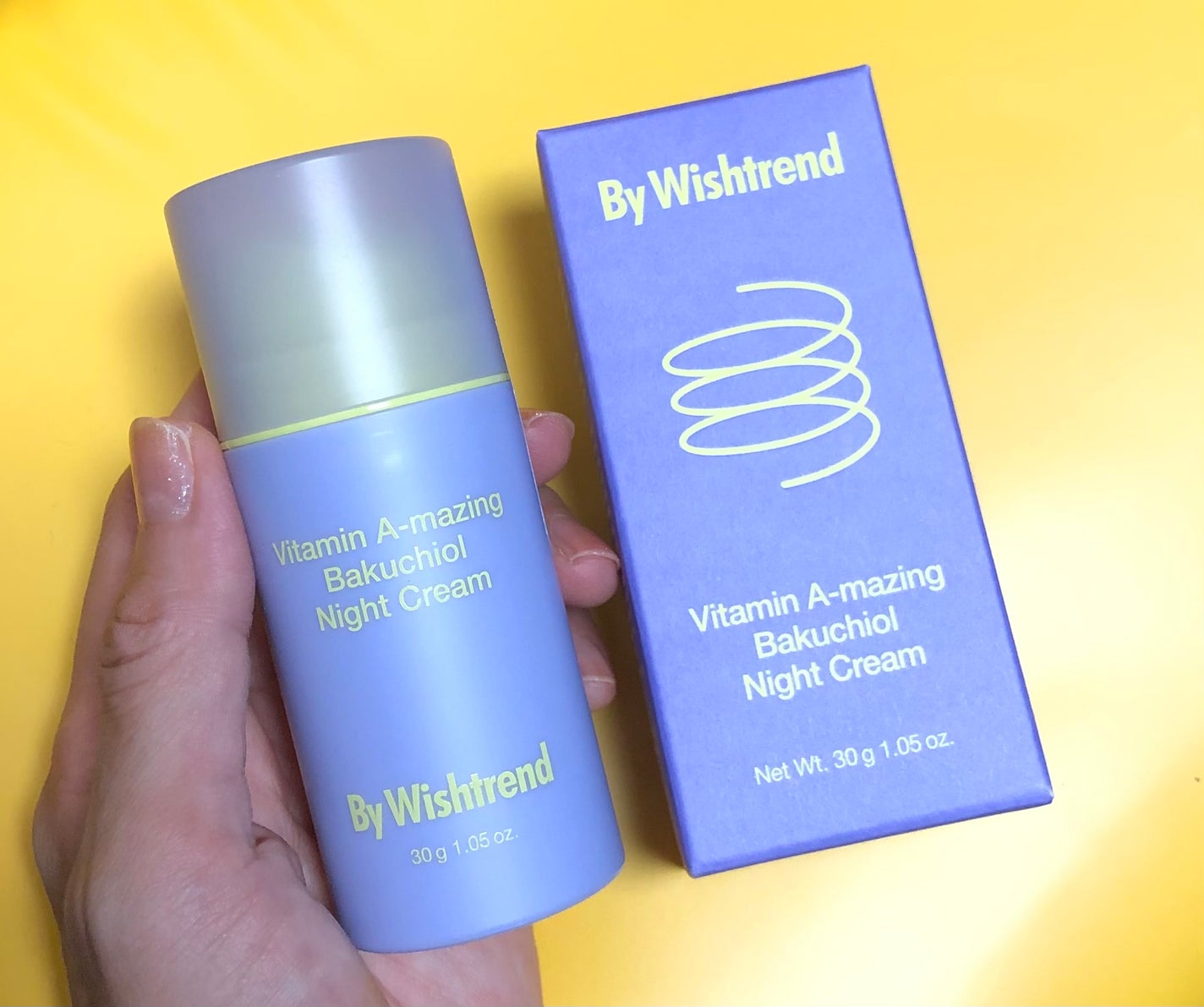 ビタミンA-mazingバクチオールナイトクリーム/By Wishtrend/フェイスクリームを使ったクチコミ(1枚目)