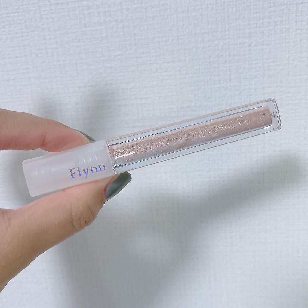 ライトキャッチャーリキッドグリッター 03 ピーチライト/Flynn/グリッターを使ったクチコミ（2枚目）