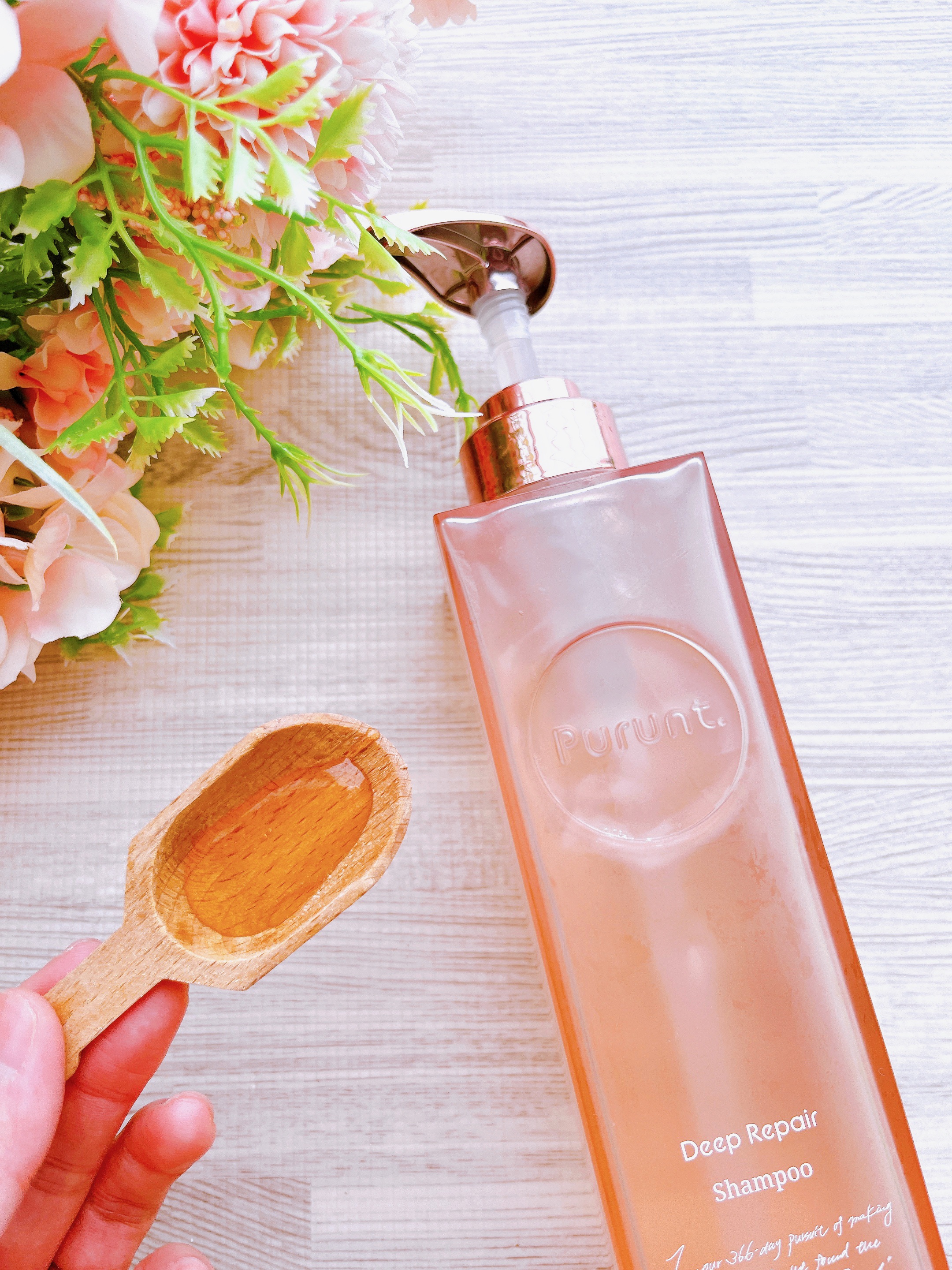 プルント ディープリペア美容液シャンプー／トリートメント/Purunt./市販シャンプーを使ったクチコミ（2枚目）