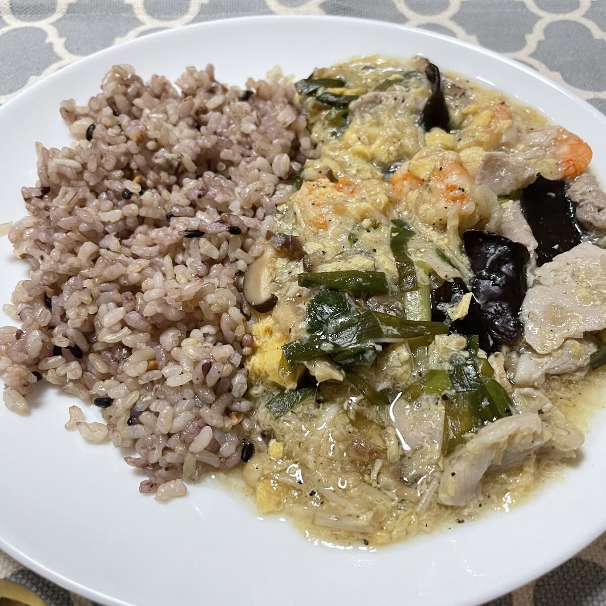 サンラータン＋十六穀米/&meal/食品を使ったクチコミ（3枚目）