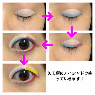 30COLORSEYESHADOWPALETTE/Dolly Angel/アイシャドウパレットを使ったクチコミ（3枚目）