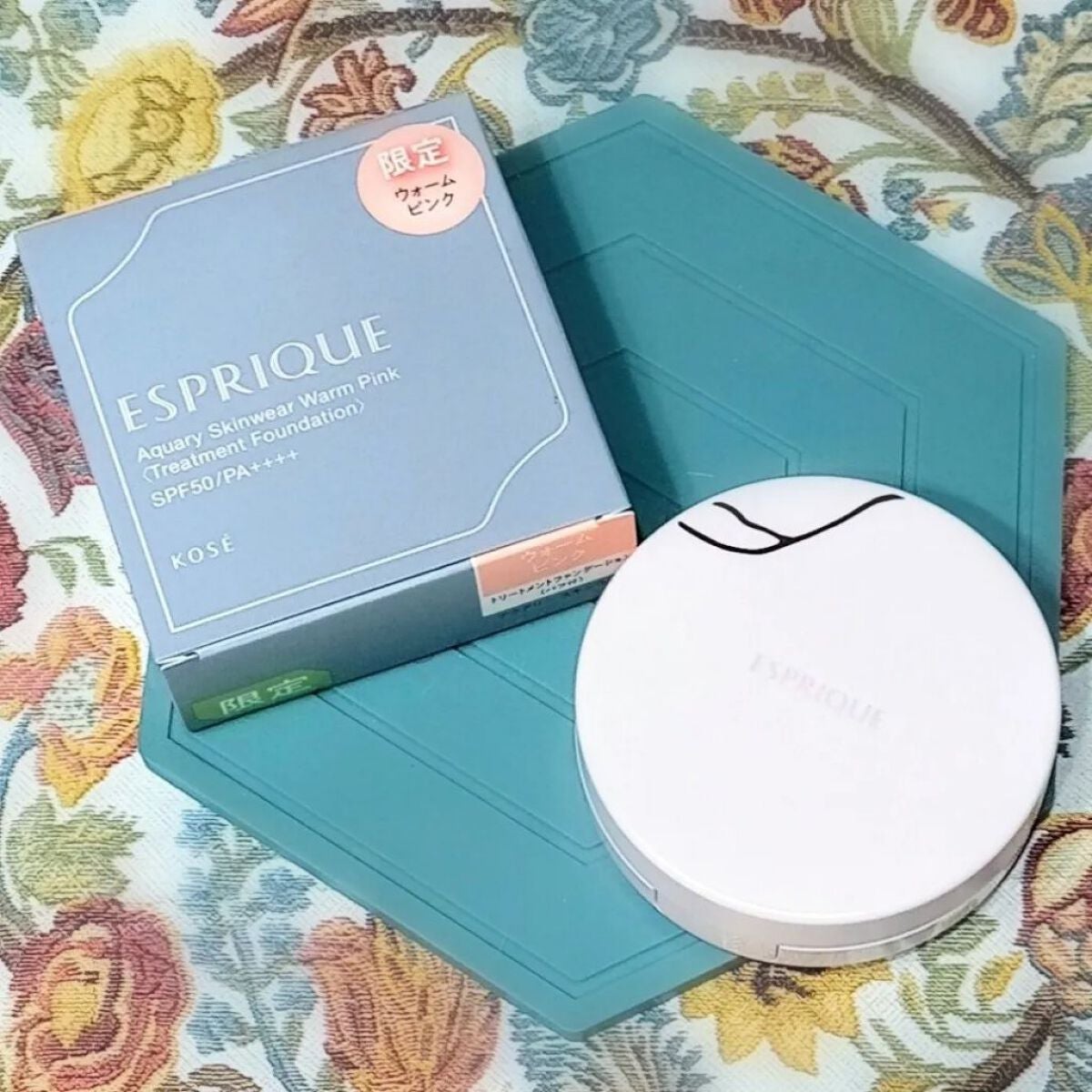 アクアリースキンウェア/ESPRIQUE/クッションファンデーションを使ったクチコミ(1枚目)